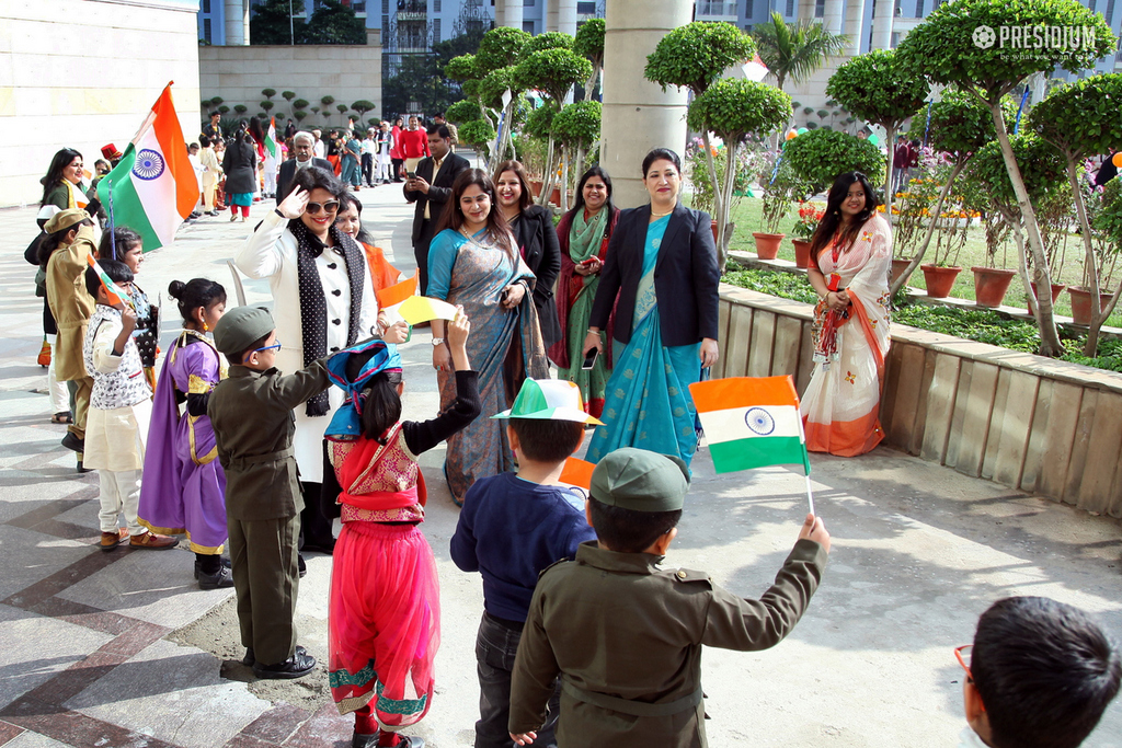 Presidium Indirapuram, PRESIDIANS CELEBRATE THE UNITY OF INDIA ON REPUBLIC DAY