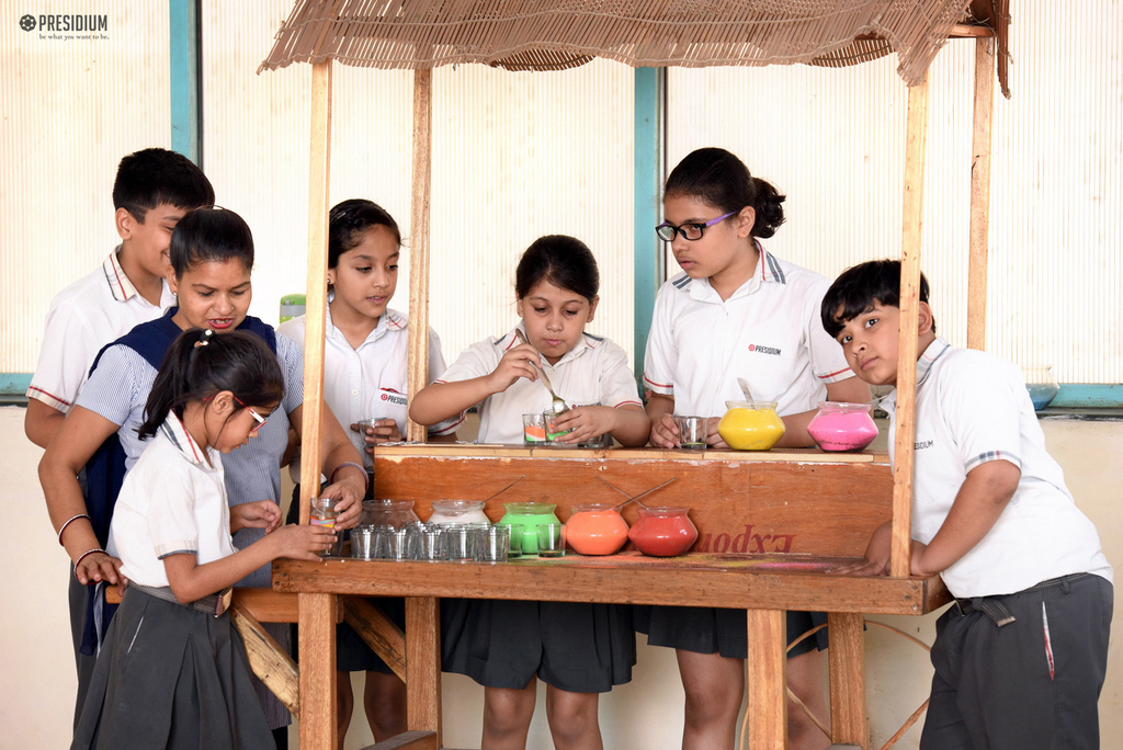 Presidium Indirapuram, YOUNG PHILANTHROPISTS VISIT SPARSH TO SEE THEIR SPECIAL FRIENDS