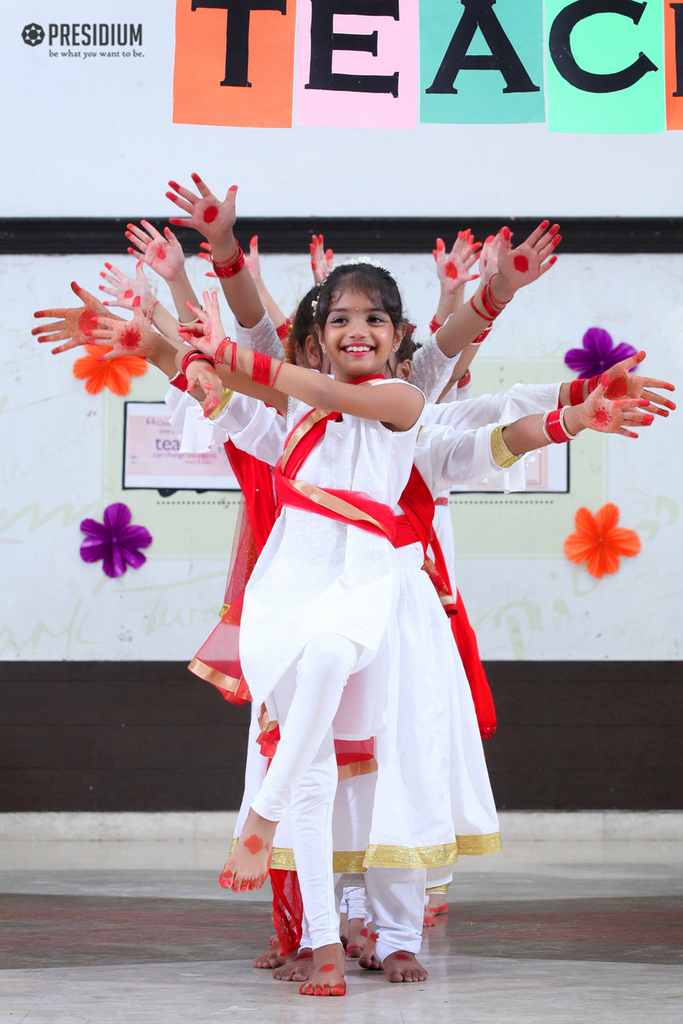 Presidium Indirapuram, PRESIDIANS HONOUR THEIR TEACHERS ON TEACHERS' DAY