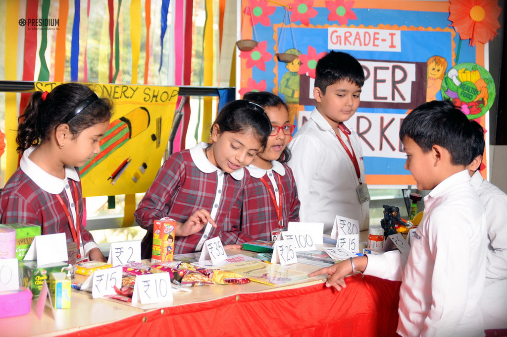 Presidium Indirapuram, LITTLE PRESIDIANS OBSERVE MARKET SCENE FOR EXPERIENTIAL LEARNING