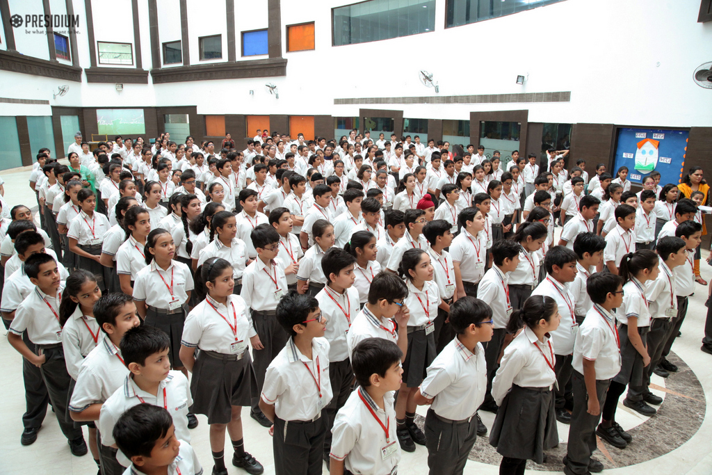 Presidium Indirapuram, SPECIAL ASSEMBLY ORGANISED ON THE OCCASION OF WORLD ANIMAL DAY