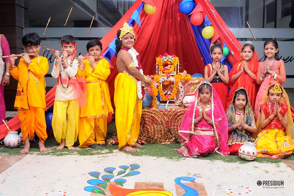 Presidium Rajnagar, PRESIDIANS SEEK THE BLESSINGS OF KANHA JI ON JANAMSHTAMI