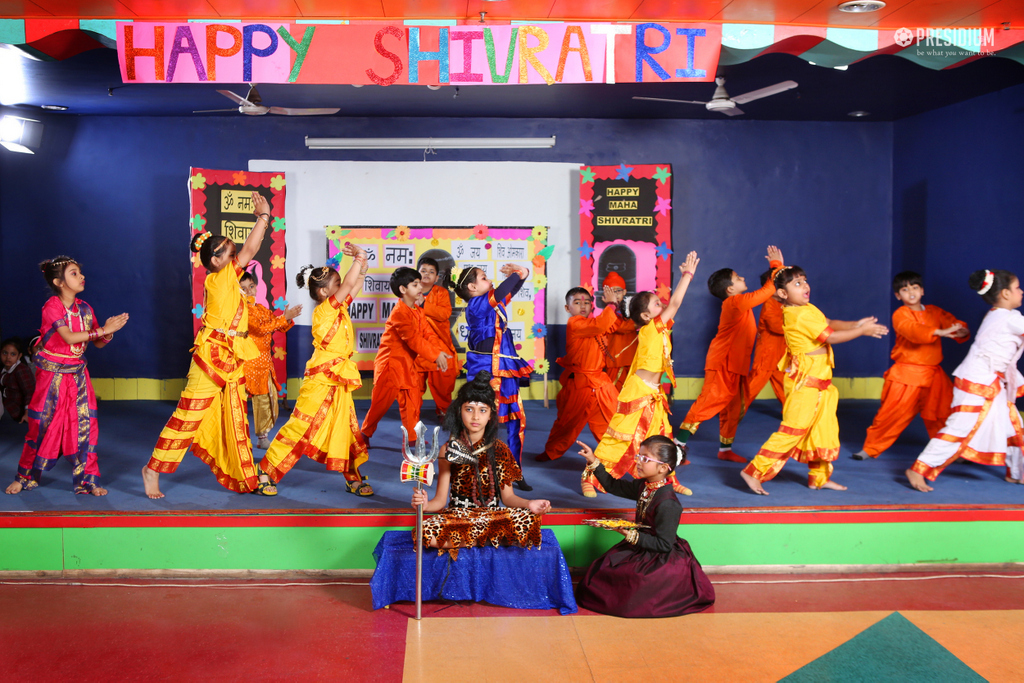 Presidium Indirapuram, PRESIDIANS SHOWCASE A SPECIAL DANCE PERFORMANCE ON SHIVA TANDAVA