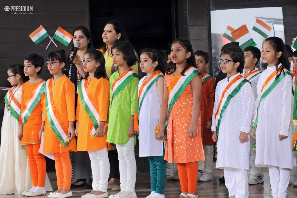 Presidium Indirapuram, NATIONAL FLAG DAY: SALUTING THE SYMBOL OF OUR FREEDOM & PRIDE