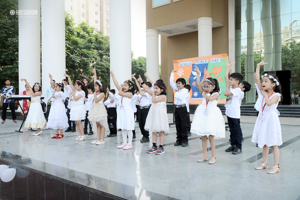 Presidium Gurgaon-57, PRESIDIANS COME TOGETHER FOR PEACE ON INTERNATIONAL PEACE DAY