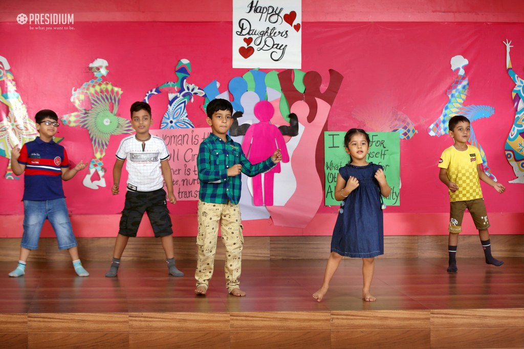 Presidium Pitampura, PRESIDIANS PERFORM A SPECIAL SKIT ON DAUGHTER’S DAY