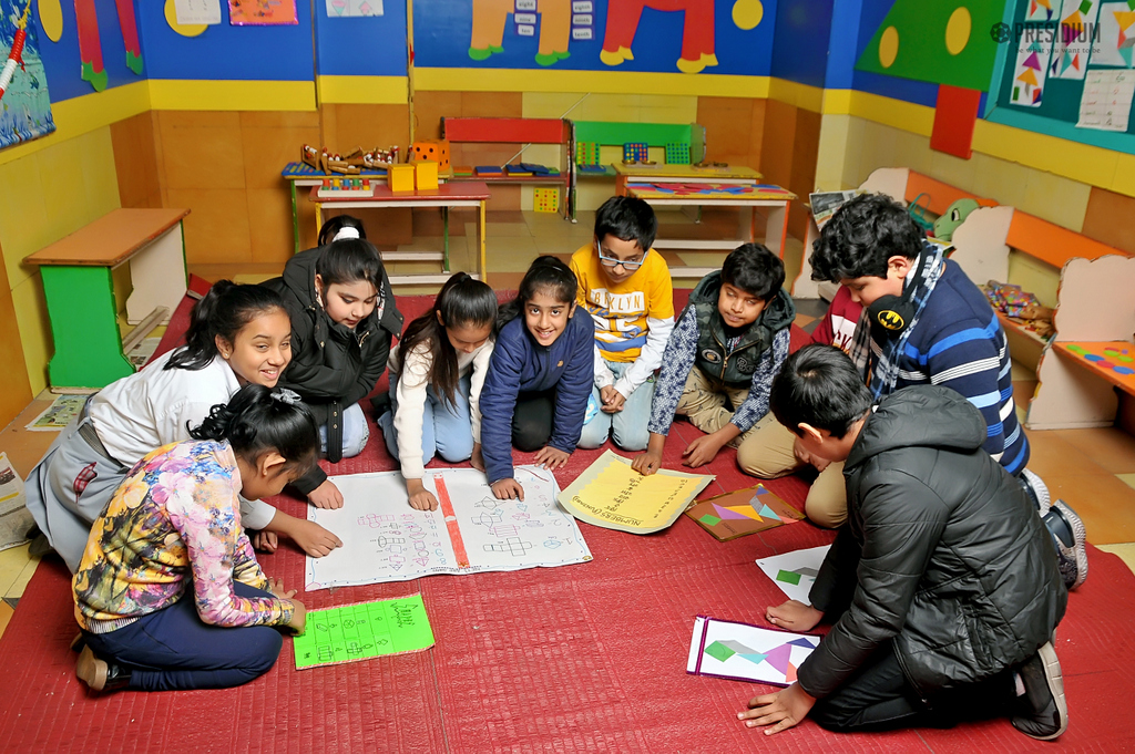 Presidium Pitampura, STUDENTS DISPLAY SPIRITED ENTHUSIASM AT MATHS WEEK