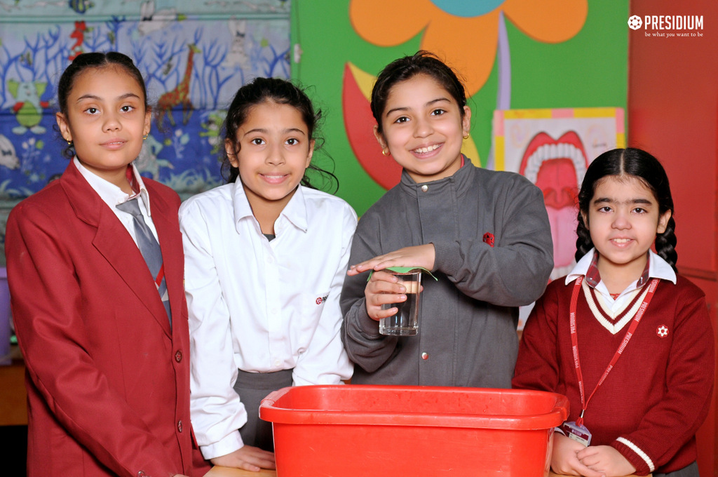 Presidium Pitampura, PRESIDIANS EXPLORE THE PROPERTIES OF AIR BY DOING EXPERIMENTS