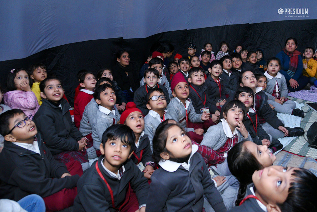 Presidium Punjabi Bagh, STUDENTS UNRAVEL MYSTERIES OF UNIVERSE IN PLANETARIUM WORKSHOP