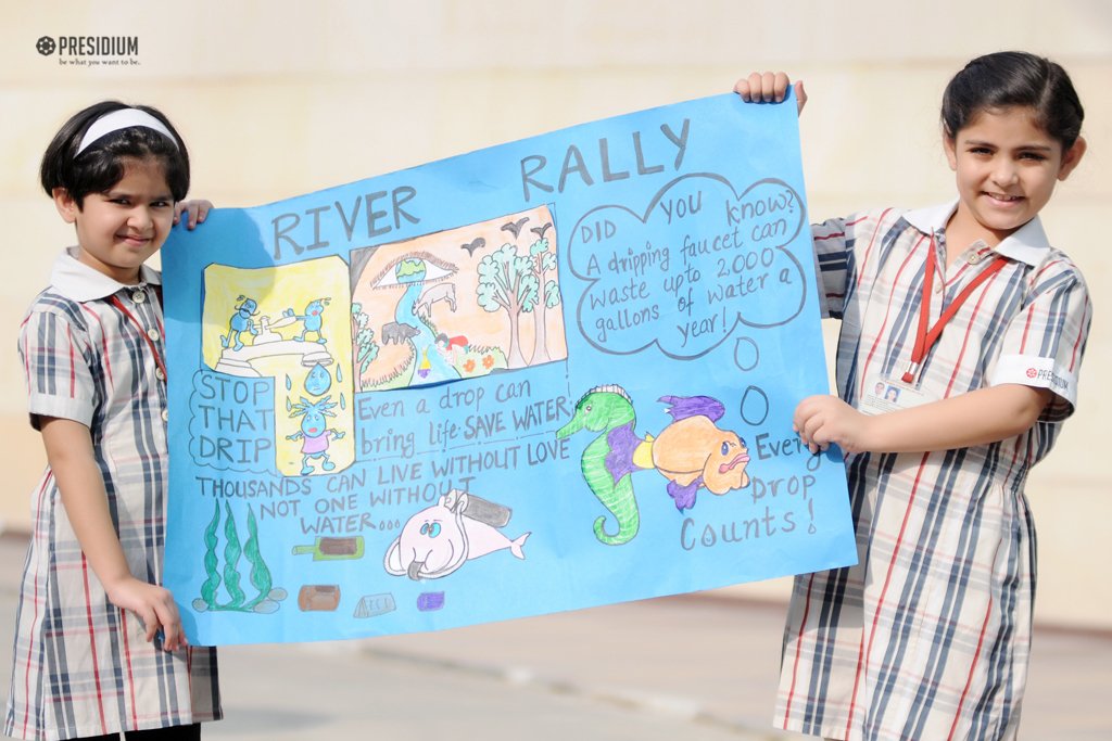 Presidium Indirapuram, RALLY FOR RIVERS: PLEDGING TO NOURISH OUR RIVERS BACK TO HEALTH