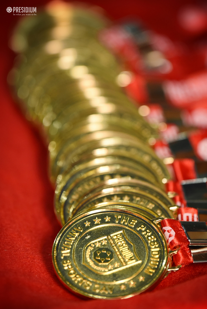 Presidium Indirapuram, SPORTS PRIZE DISTRIBUTION BRINGS OUR SPORTS STARS IN LIMELIGHT