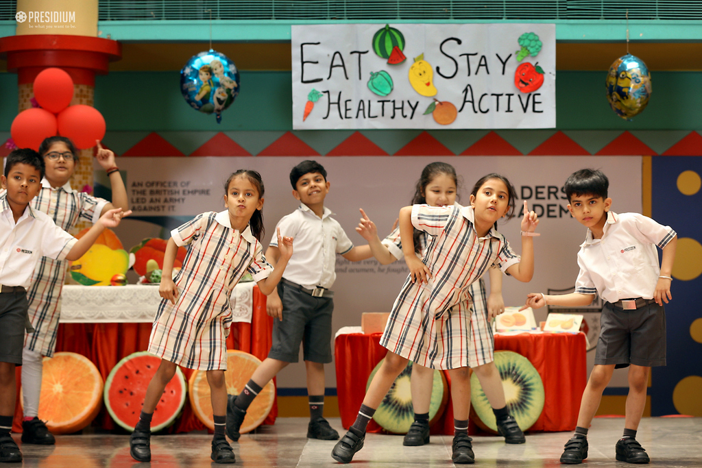 Presidium Dwarka-6, MOTIVATING STUDENTS TO ADOPT HEALTHY HABITS ON WORLD HEALTH DAY!