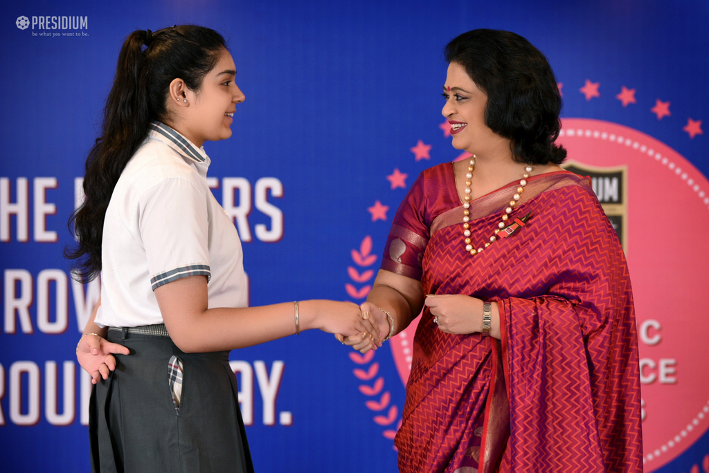 Presidium Gurgaon-57, ACADEMIC EXCELLENCE AWARDS LAUDS EFFORTS OF STUDENTS IN 2018-19