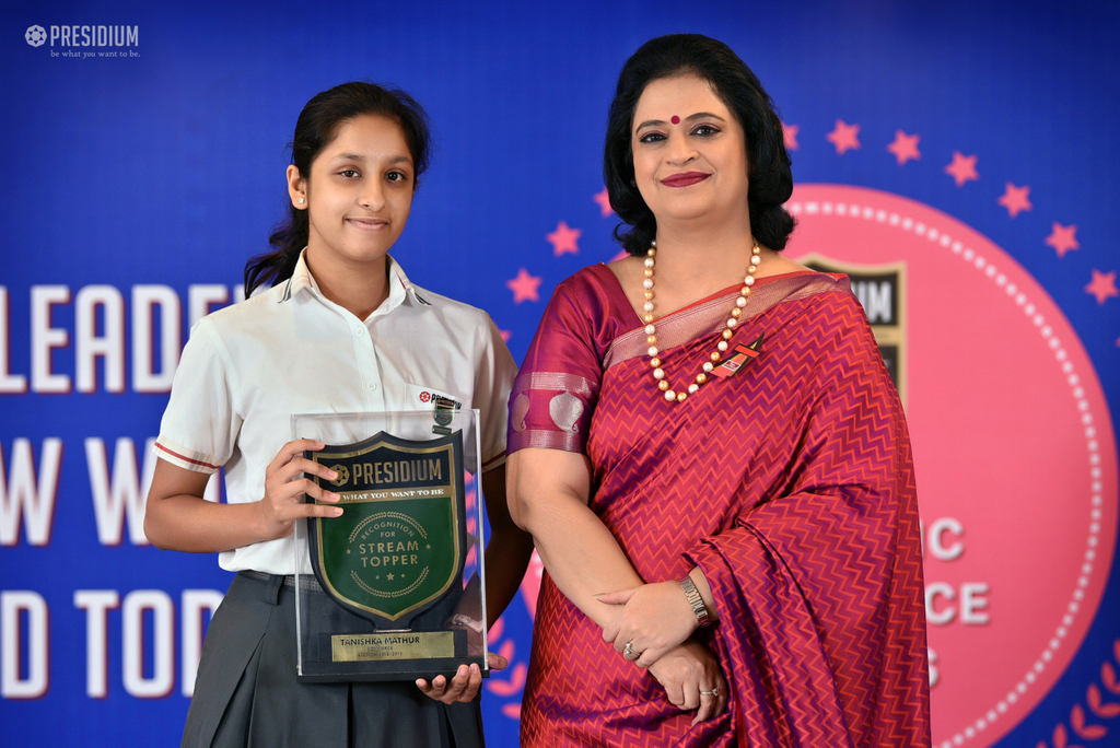 Presidium Gurgaon-57, ACADEMIC EXCELLENCE AWARDS LAUDS EFFORTS OF STUDENTS IN 2018-19