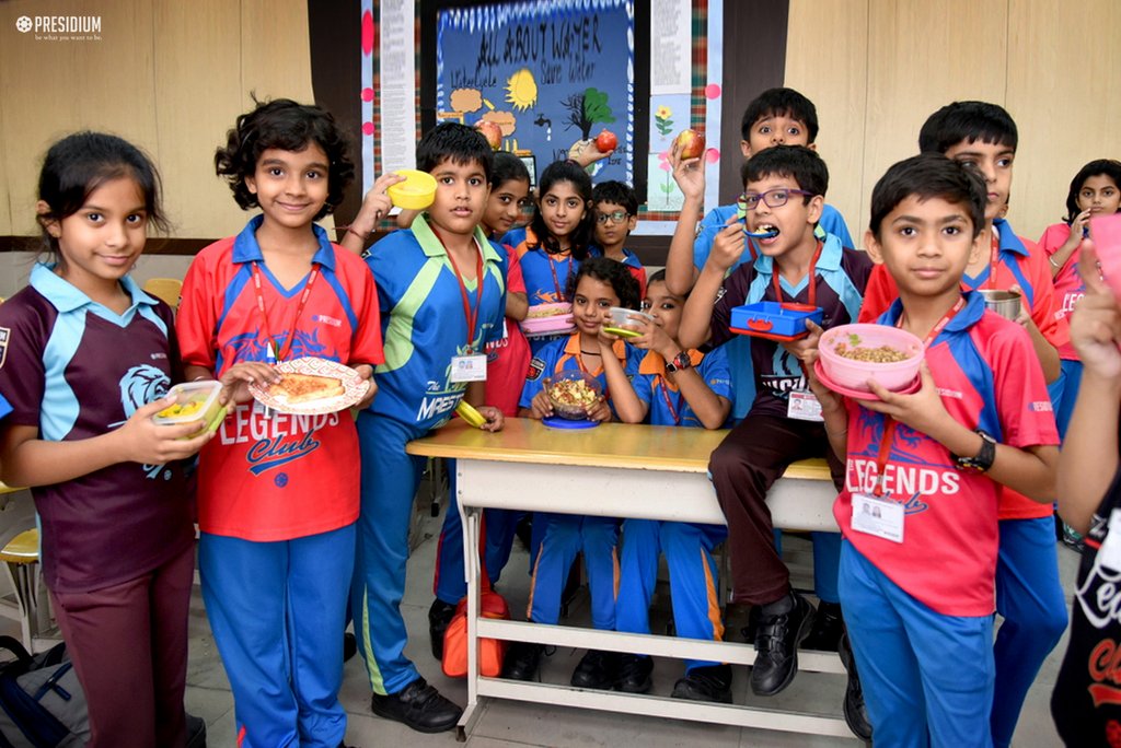 Presidium Gurgaon-57, SLOGAN WRITING COMPETITION ON HEALTHY FOOD ENTHRALLS PRESIDIANS