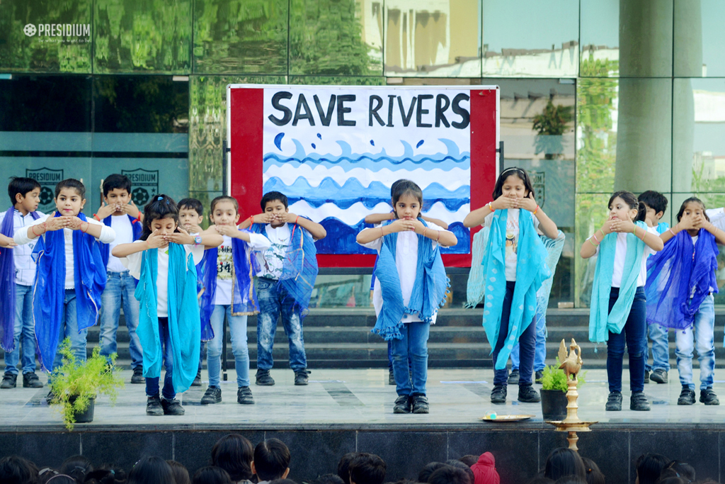 Presidium Gurgaon-57, PRESIDIANS OF GURGAON PLEDGE THEIR SUPPORT TO RALLY FOR RIVERS