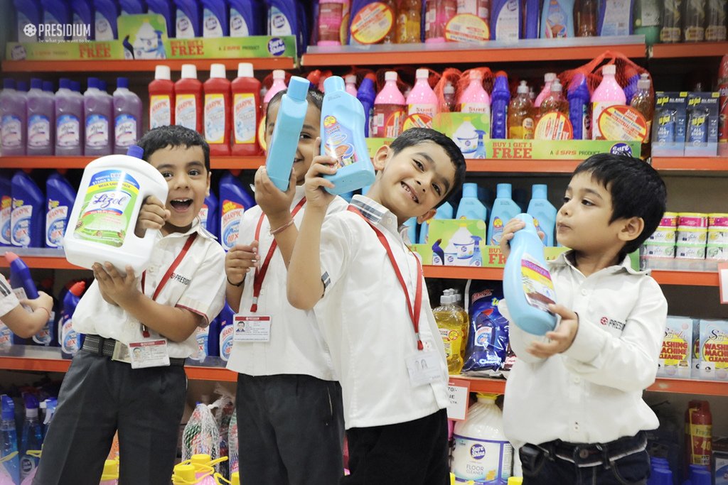 Presidium Gurgaon-57, VISIT TO SRS MART: AN ENRICHING EXPERIENCE FOR LITTLE PRESIDIANS