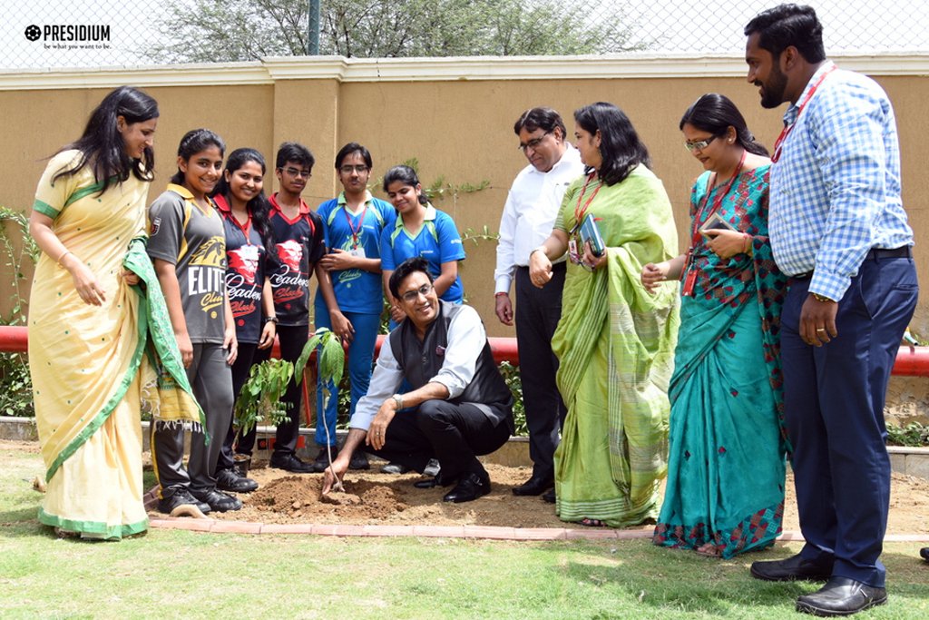 Presidium Gurgaon-57, AMBASSADORS OF NATURE PLEDGE TO PRESERVE MOTHER EARTH