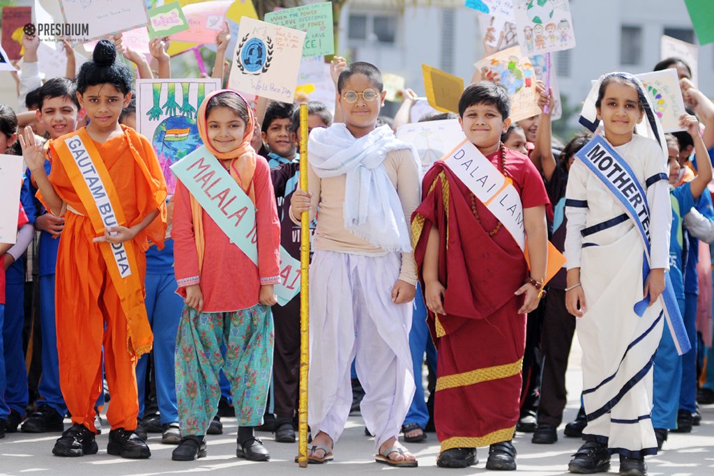 Presidium Indirapuram, PRESIDIANS PLEDGE TO UPLIFT THEIR WORLD THROUGH LOVE & PEACE