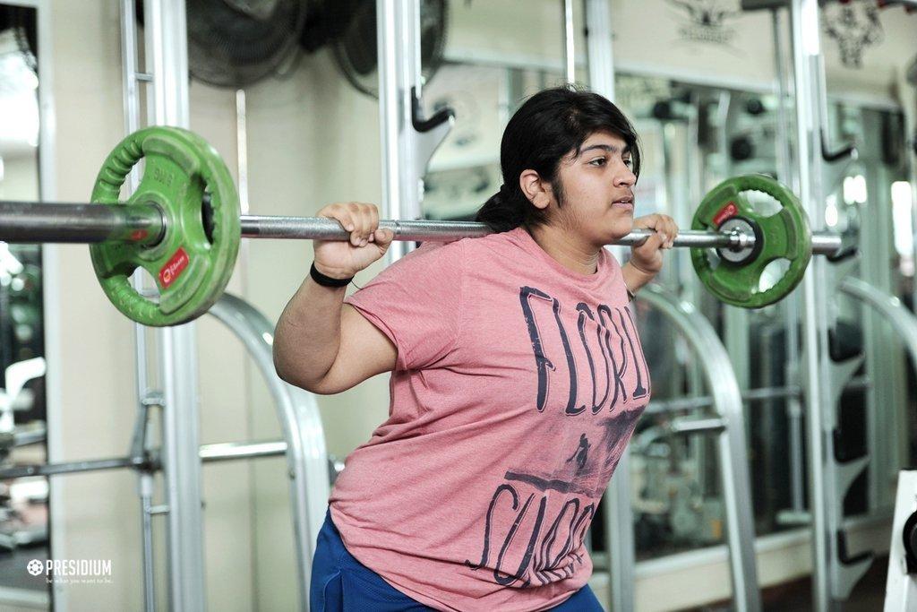 Presidium Indirapuram, PRESIDIUM’S GIRL POWER ENTERS NATIONAL WEIGHT LIFTING CHAMPIOSHIP