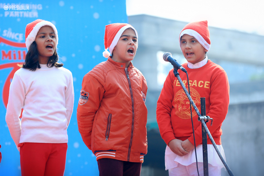 Presidium Indirapuram, PRESIDIANS REVEAL THEIR TALENT AT ROCK N' ROLL CHRISTMAS CARNIVAL