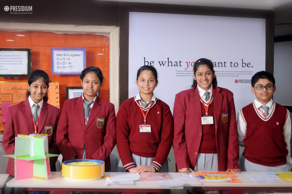 Presidium Indirapuram, MATH WEEK: YOUNG MINDS ON A TRIP TO THE WORLD OF MATHEMATICS