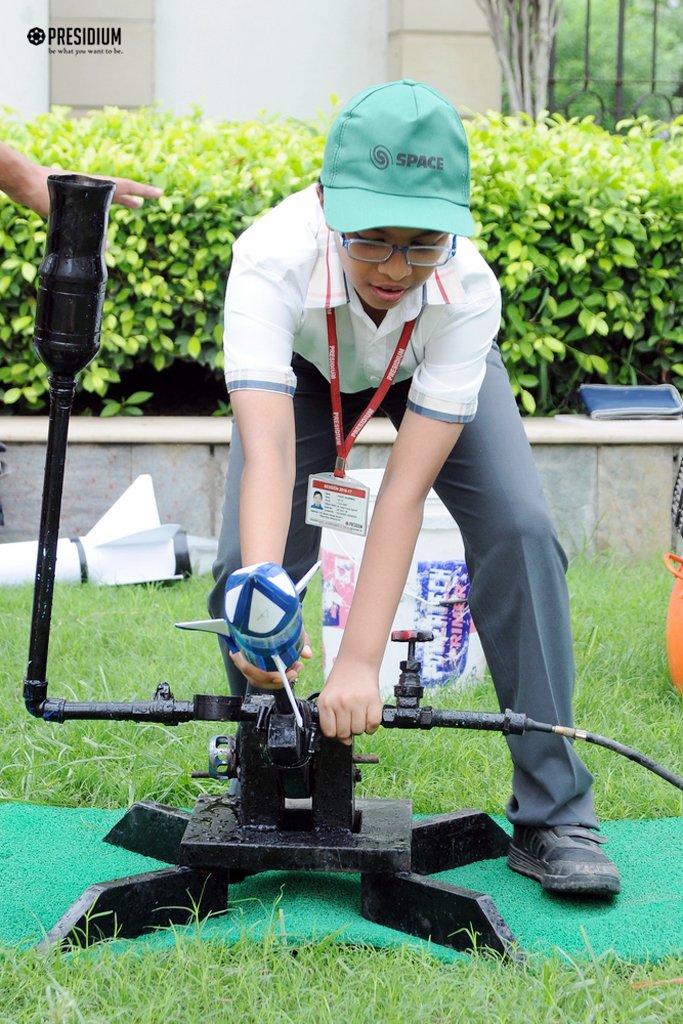 Presidium Indirapuram, OUR YOUNG ASTRONAUTS ENJOY A SESSION ON ADVANCED ROCKETRY