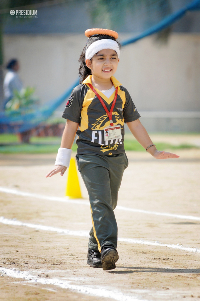 Presidium Indirapuram, ANNUAL SPORTS DAY:PRESIDIANS DISPLAY IDEAL TEAM SPIRIT & STRENGTH