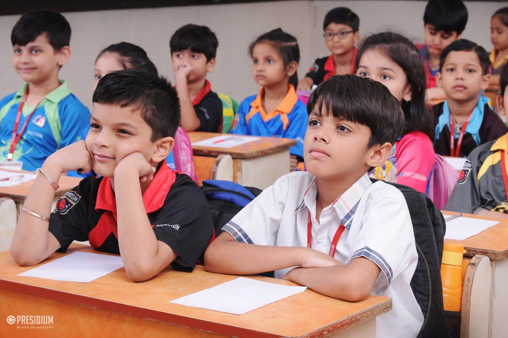 Presidium Indirapuram, INTRA-CLASS GK QUIZ: KNOWLEDGEABLE SESSION FOR LITTLE PRESIDIANS