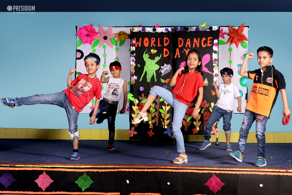 Presidium Vivek Vihar, INTERNATIONAL DANCE DAY INFUSES PRESIDIANS WITH EXCITEMENT!