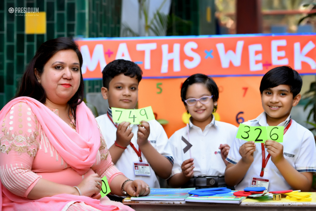 Presidium Vivek Vihar, PRESIDIANS ENHANCE THEIR MATHEMATICAL SKILLS & LEARN NEW CONCEPTS