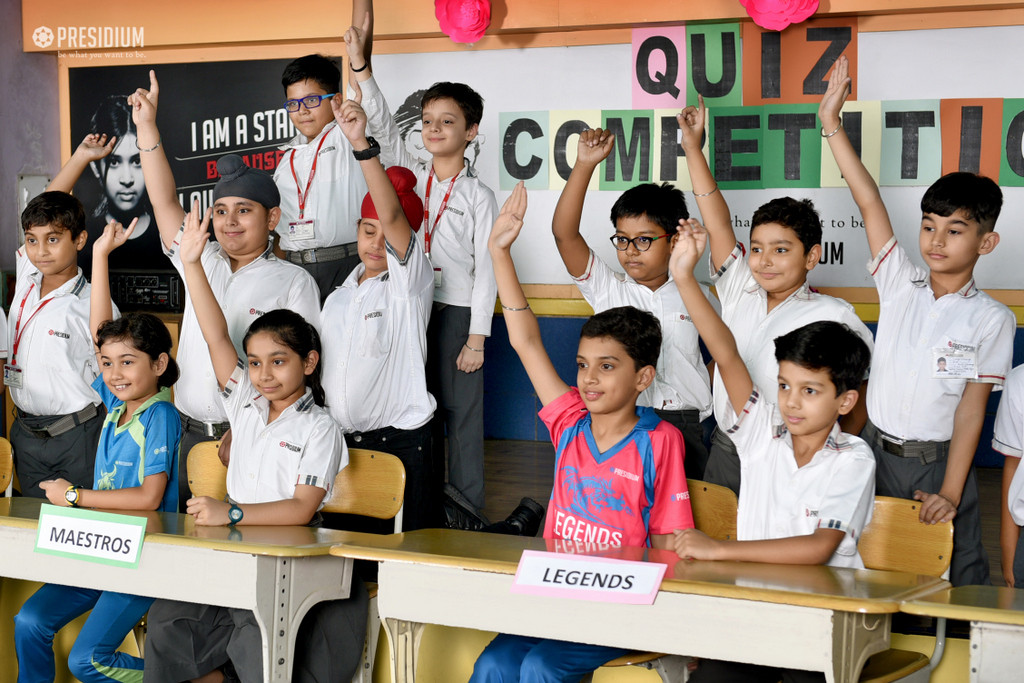 Presidium Punjabi Bagh, GK QUIZ COMPETITION: MAY THE BEST CLUB WIN!