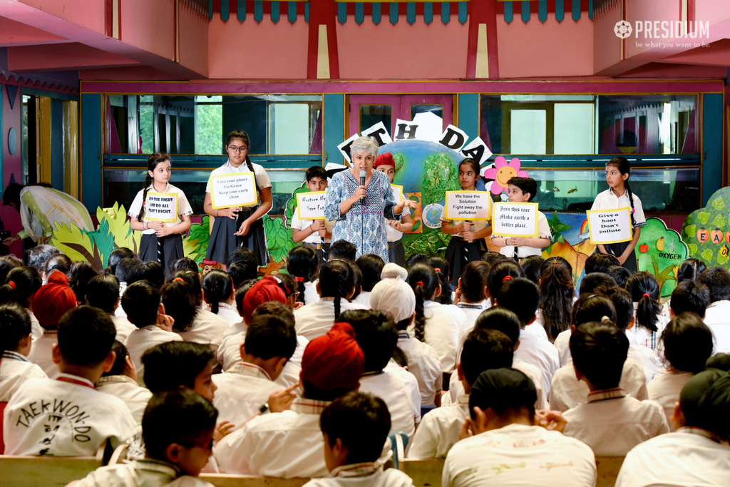 Presidium Punjabi Bagh, PRESIDIANS VOW TO PROTECT OUR BEAUTIFUL PLANET ON WORLD EARTH DAY