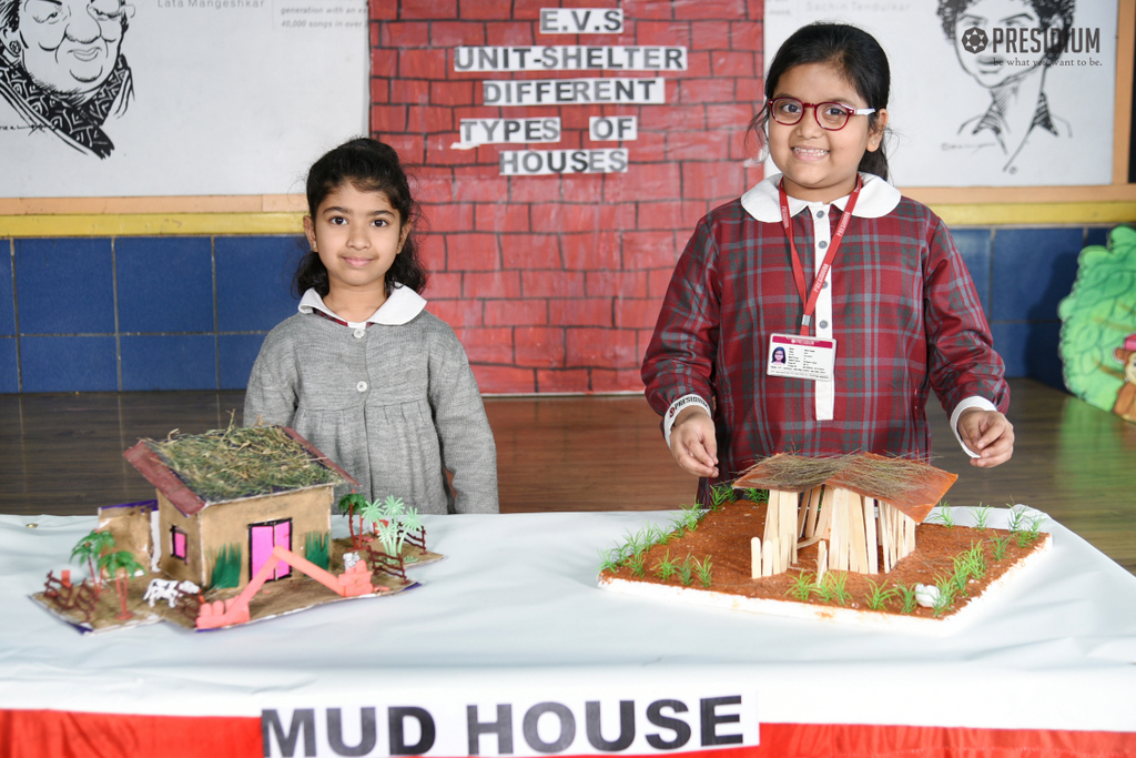 Presidium Punjabi Bagh, LEARNING ABOUT TYPES OF HOUSES WITH AN INTERESTING ACTIVITY