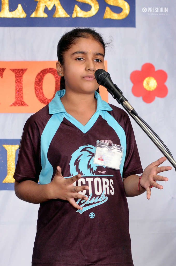 Presidium Rajnagar, DECLAMATION COMPETITION ENHANCES ORATORY SKILLS OF PRESIDIANS