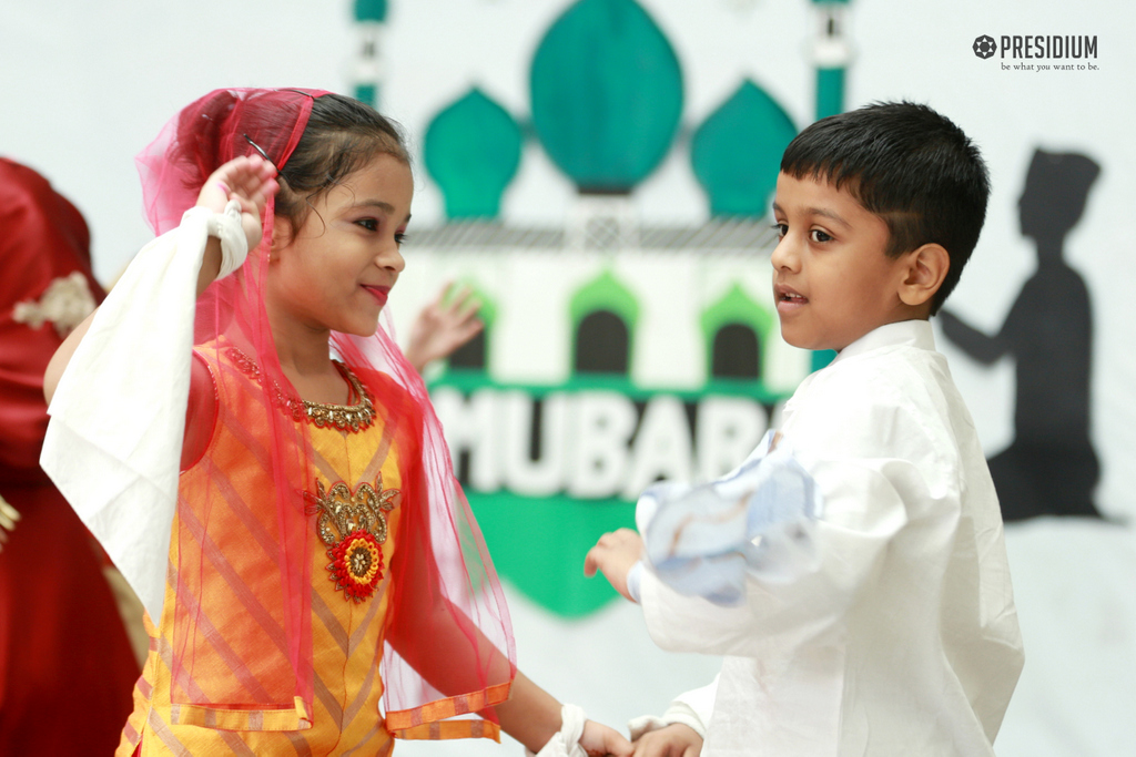 Presidium Rajnagar, THE SCHOOL ATRIUM ENLIVENS WITH EID CELEBRATIONS