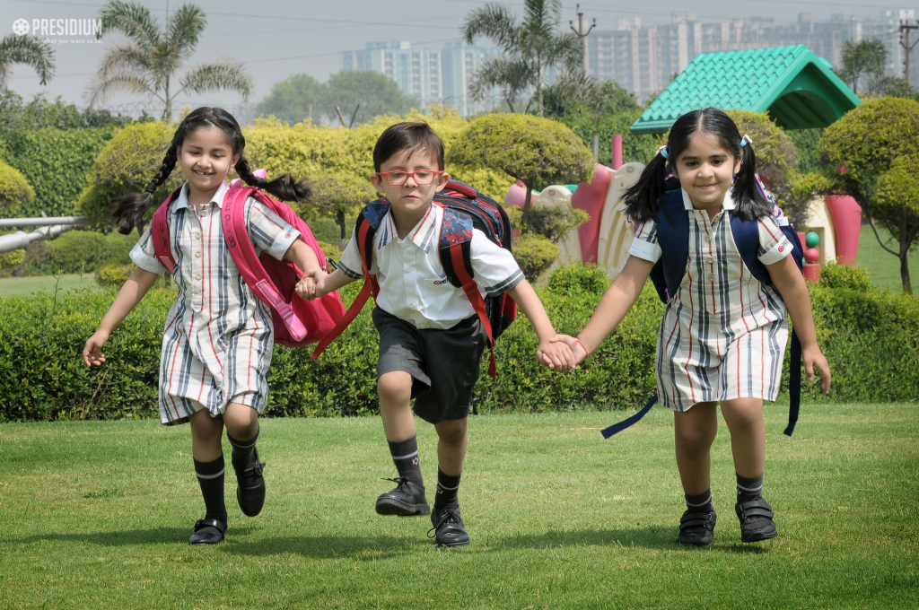 Presidium Rajnagar, A FUN-FILLED WELCOME SESSION ENTHRALS PRESIDIANS OF GRADES 1 TO 3