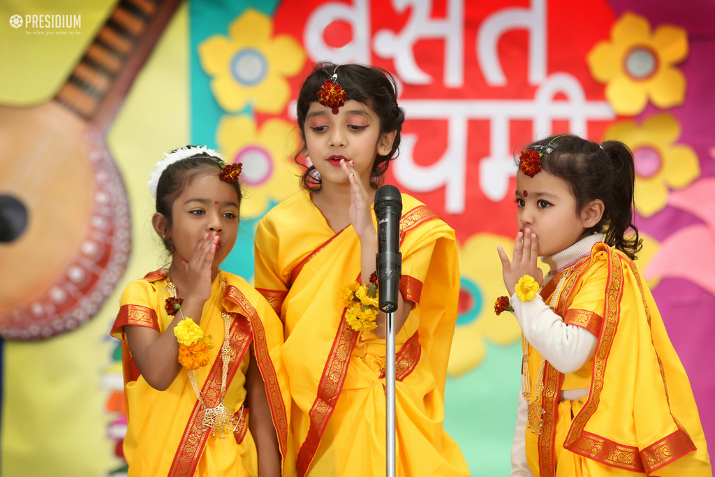 Presidium Rajnagar, VIBRANT VASANT PANCHAMI CELEBRATION AT PRESIDIUM