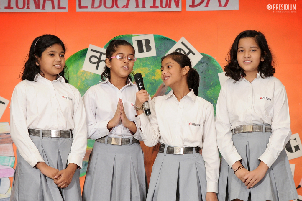 Presidium Rajnagar, NATIONAL EDUCATION DAY: HIGHLIGHTING THE IMPORTANCE OF EDUCATION