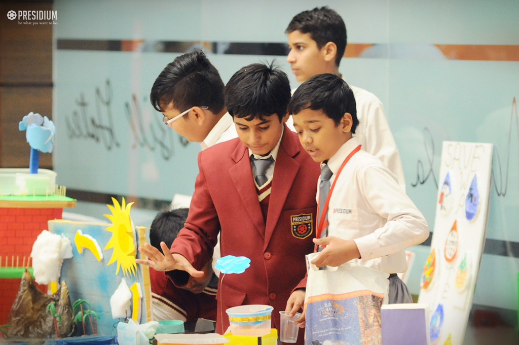 Presidium Rajnagar, SCIENCE EXHIBITION: PRESIDIANS SHOWCASE THE IMPORTANCE OF WATER