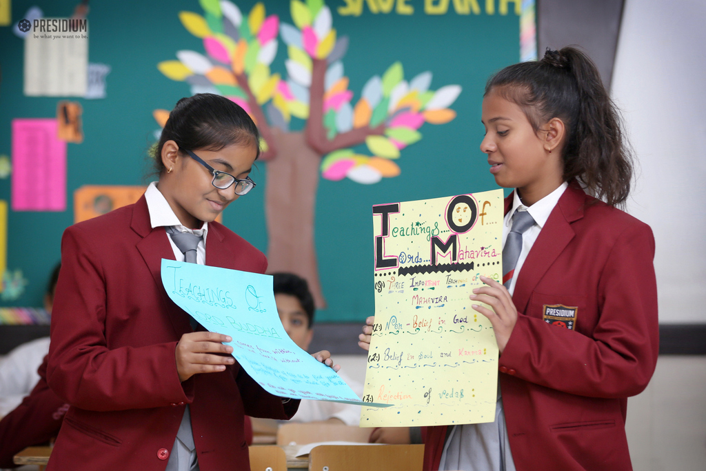 Presidium Rajnagar, AN ACTIVITY IS ORGANIZED FOR STUDENTS TO LEARN ABOUT HISTORY