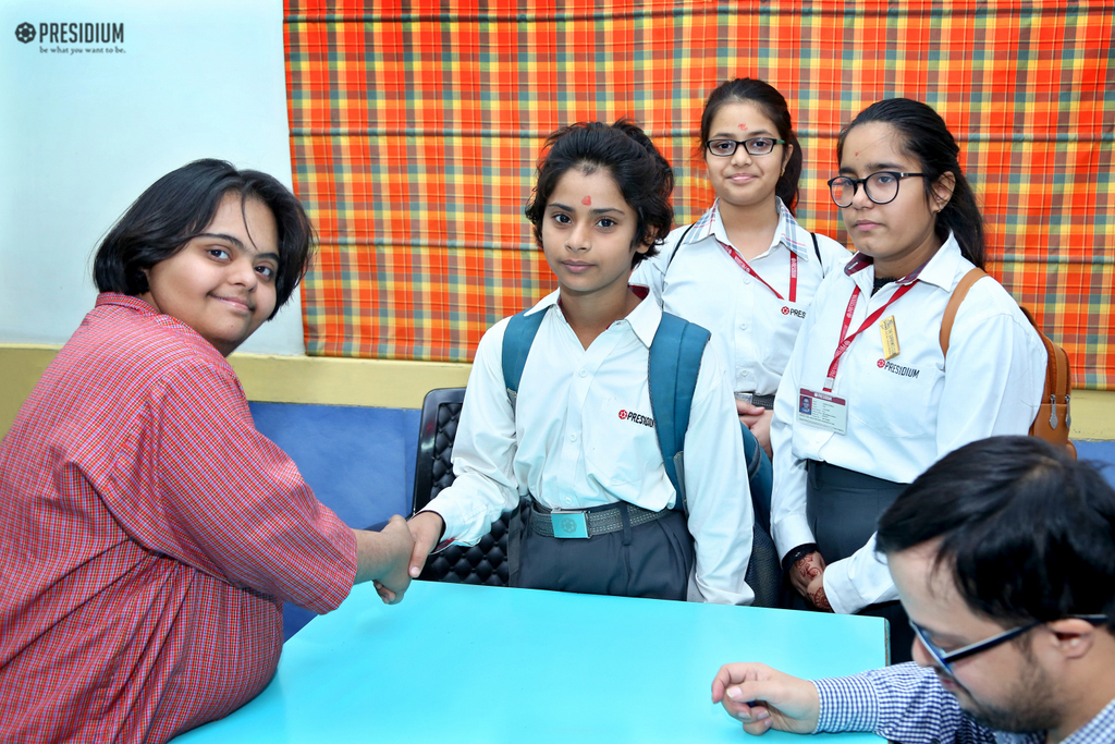 Presidium Rajnagar, YOUNG PHILANTHROPISTS SPEND A DAY WITH THEIR SPECIAL FRIENDS 