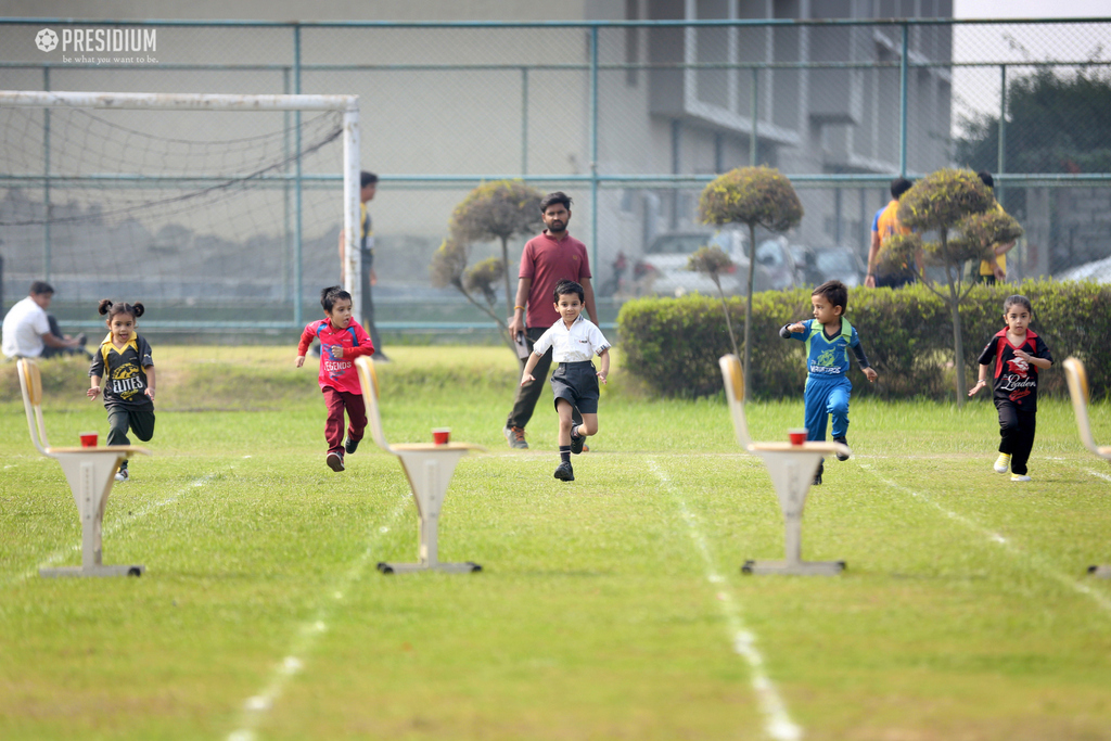 Presidium Rajnagar, SPORTS DAY SEMI FINALS: SPORTS REVEAL THE CHARACTER OF PLAYERS