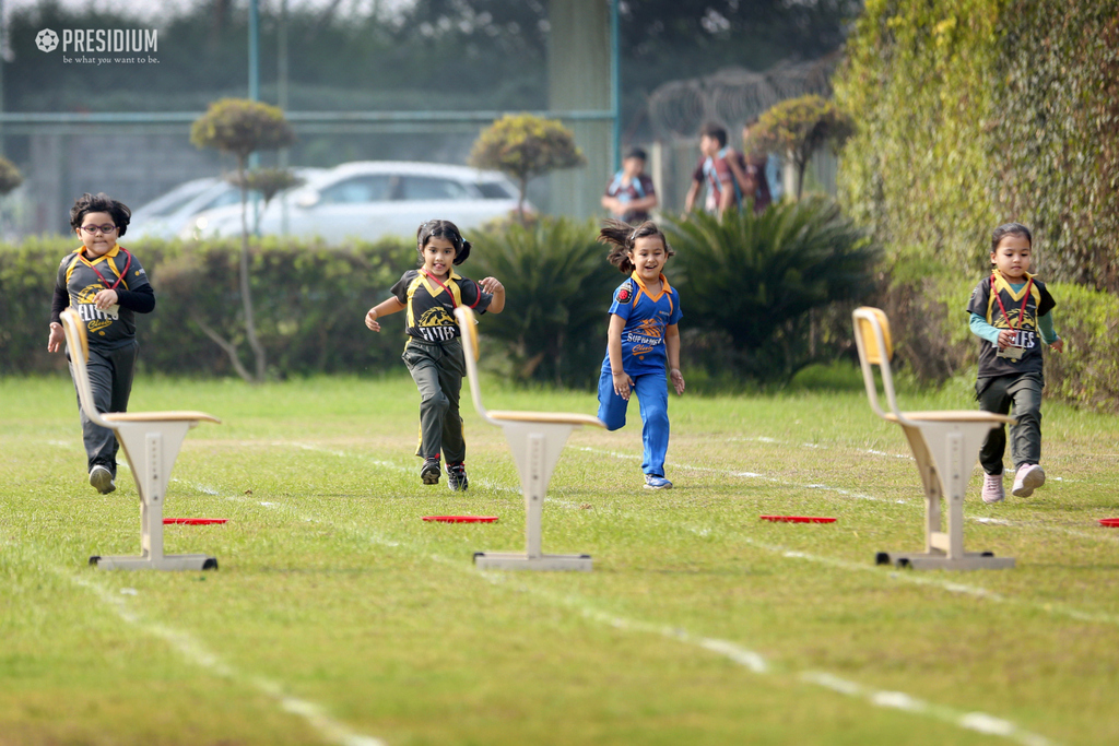 Presidium Rajnagar, SPORTS DAY SEMI FINALS: SPORTS REVEAL THE CHARACTER OF PLAYERS