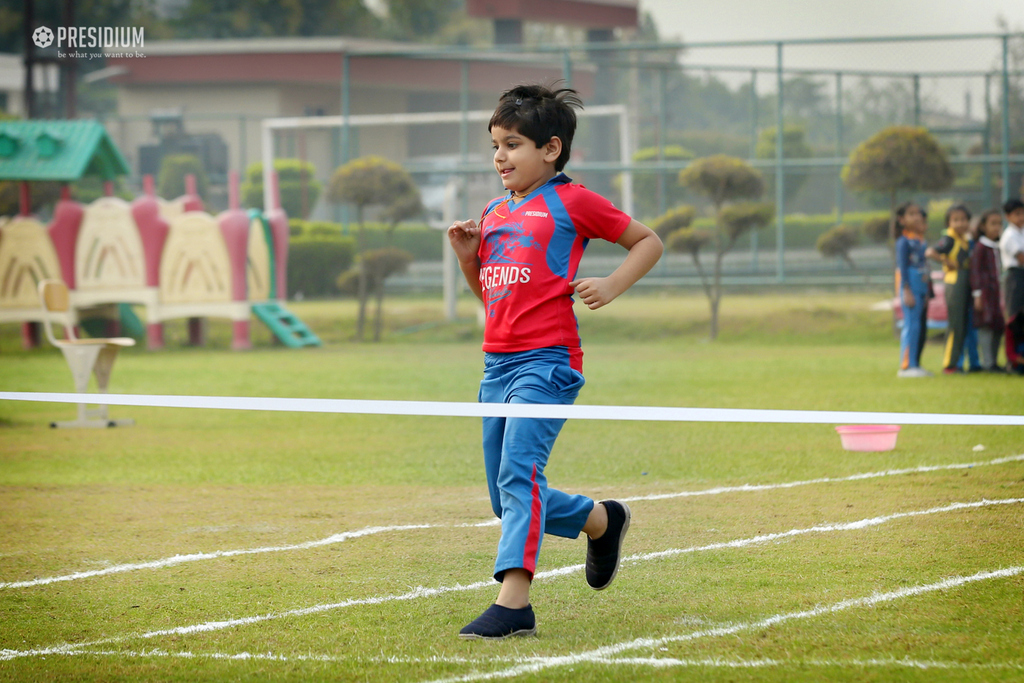 Presidium Rajnagar, SPORTS DAY SEMI FINALS: SPORTS REVEAL THE CHARACTER OF PLAYERS