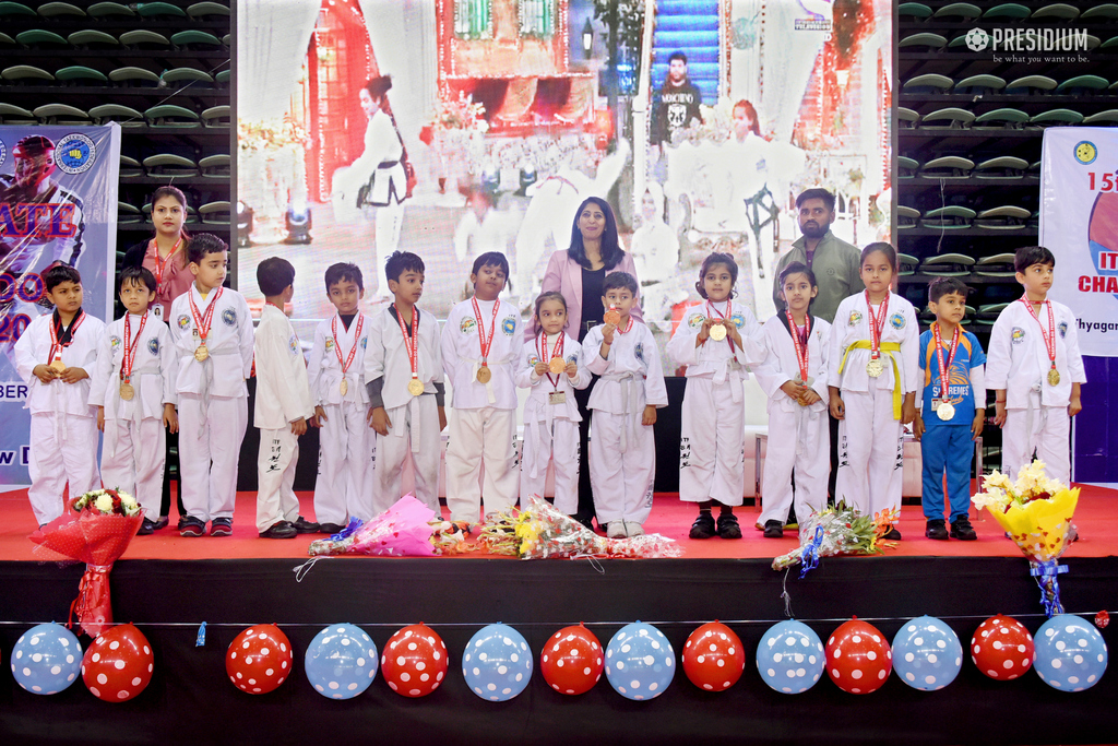 Presidium Rajnagar, Sub junior Taekwondo Championship Report