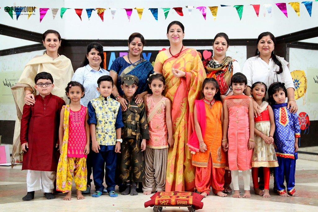 Presidium Indirapuram, PRESIDIANS CELEBRATE THE AUSPICIOUS OCCASION OF RAKHI WITH JOY 