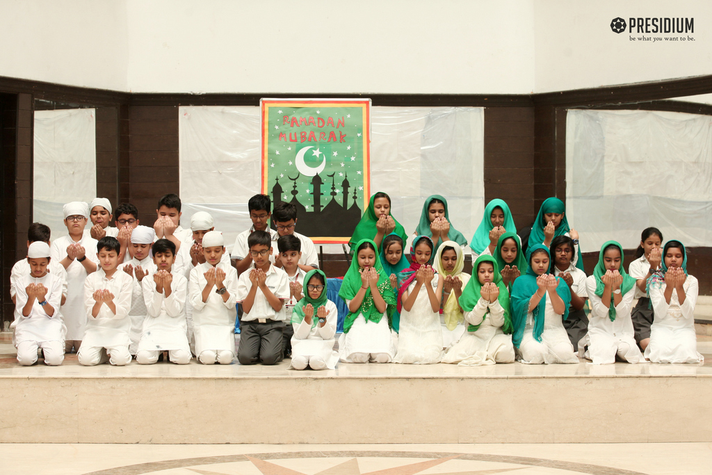 Presidium Indirapuram, RAMADAN MUBARAK! PRESIDIANS HOST A SPECIAL ASSEMBLY ON EID