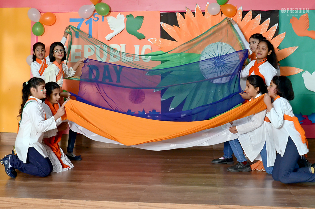 Presidium Punjabi Bagh, PRESIDIUM  MARKS THE 71st REPUBLIC DAY WITH PATRIOTIC FERVOR