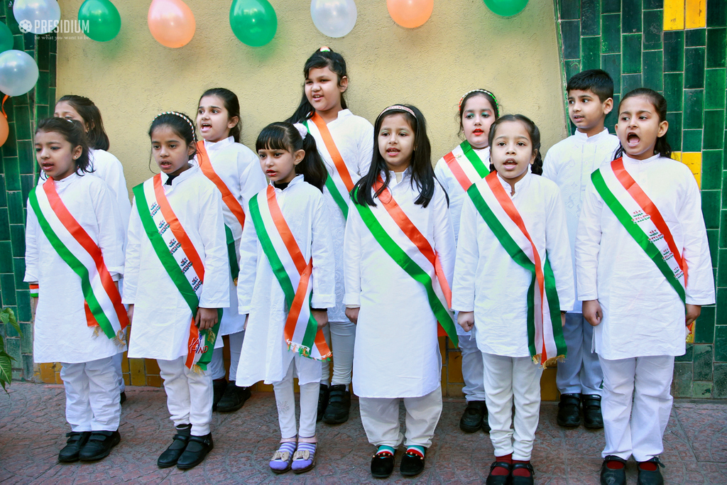 Presidium Vivek Vihar, PRESIDIANS CELEBRATE REPUBLIC DAY WITH DEAR  SUDHA MA'AM